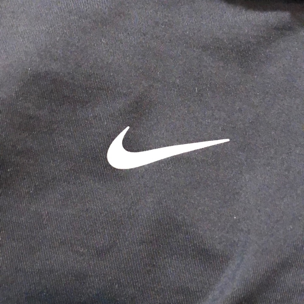 Black Dri-FIT Nike Cropped Running Tights Small - Picture 6 of 8